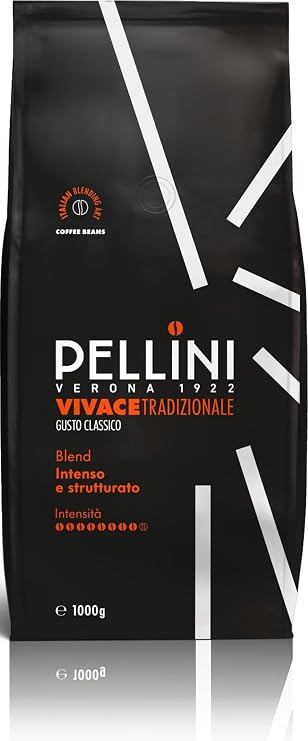 Pellini No.82 Vivace Roasted Coffee Beans 1kg