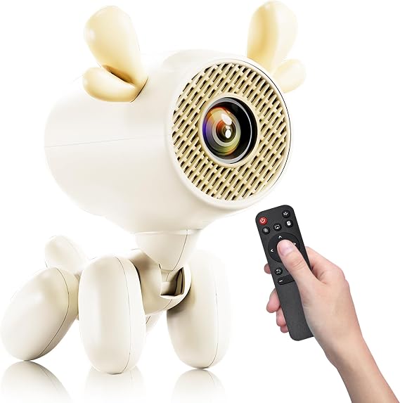 Cartoon Dog Mini 1080P Full HD Projector