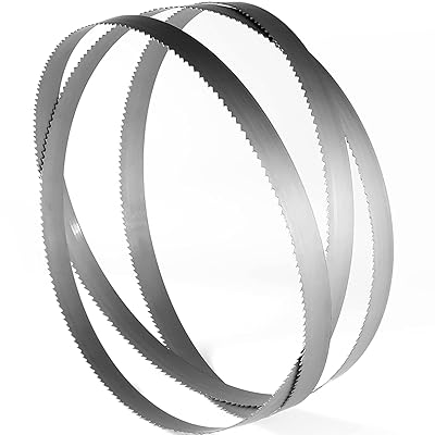 KAKA INDUSTRIAL Blade 142-34 x 1 x .035 3625X27X0.9mm Bi-Metal Material M42 Grade Metal Cutting Band Saw Blades for TGK-11A 34 TPI