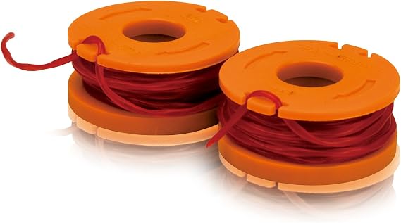 WORX Replacement Spool & Line for String Trimmers, 2 Pack, WA0004