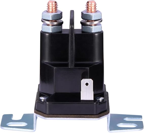 12 Volt Starter Solenoid 691656 790951 555375GS 812-1201-211-05 812-1201-211-06 Compatible with Briggs and Stratton Trombetta Troy-Bilt MTD Lawn Mower