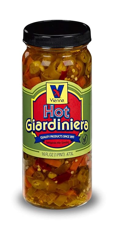 Vienna Hot Giardiniera 16oz