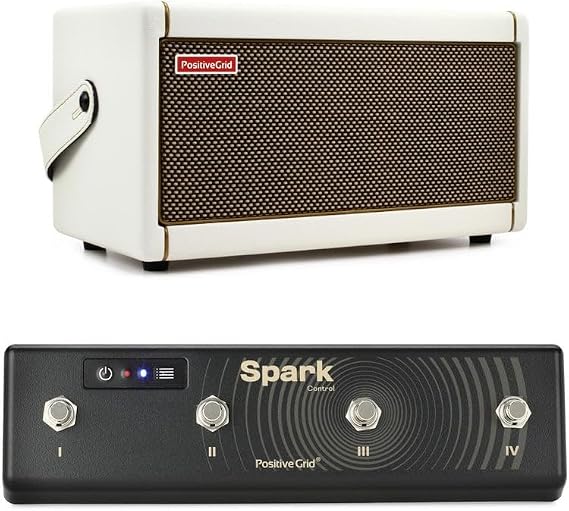 Positive Grid Spark Combo Amp with Footswtich - Pearl
