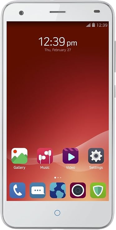 ZTE Blade S6 4G 5-Inch UK Version Dual SIM-Free Smartphone - White (294 PPI HD Screen, 16GB ROM, 2GB RAM, Octa-Core Snapdragon 615, MicroSD Slot, 13 MP Rear Camera, 5 MP Front Camera, Android 5.0)