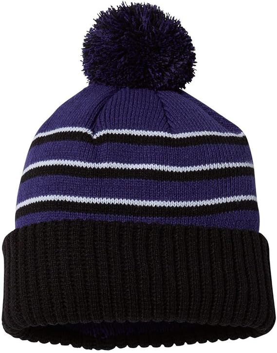 Acrylic Cuffed Beanie with Pom by Richardson