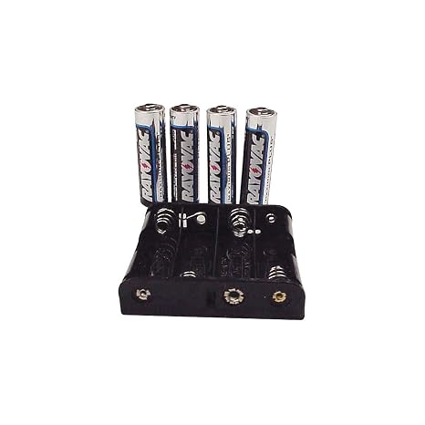 Battery Pack, Eplex, (4) Alkaline AA