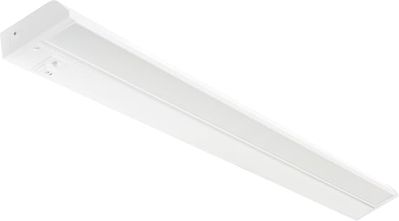 Westgate Lighting LED Undercabinet Light- Multi Color Temperature -Adjustable Angle- Best LED Under Cabinet Lights for Kitchen Office Home- High Lumen-120V- White Housing (33W)