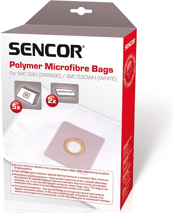 Vacuum Cleaner Bags for Sencor SVC 5305 Pack)