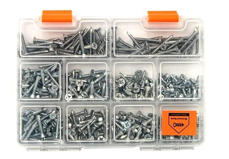 420's Smart Countersunk Head Screw Set–10 Kinds With Drill Bits Smart Screw Set with –team Bag