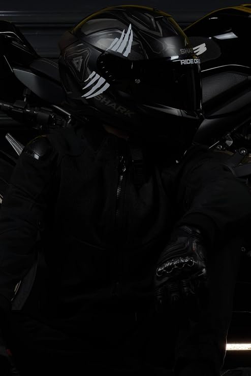 Motobros Motosiklet Pençe Kask Stickeri, Beyaz