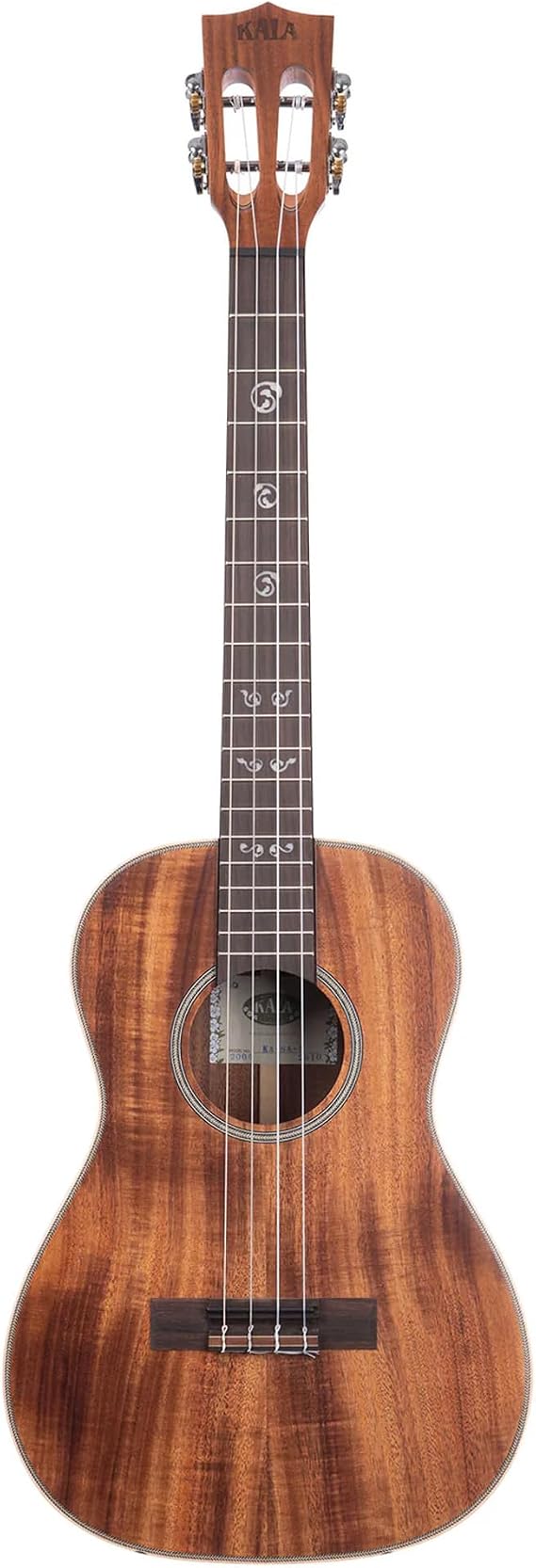 Kala KA-SA-B Solid Acacia Series Baritone Ukulele - Satin Natural