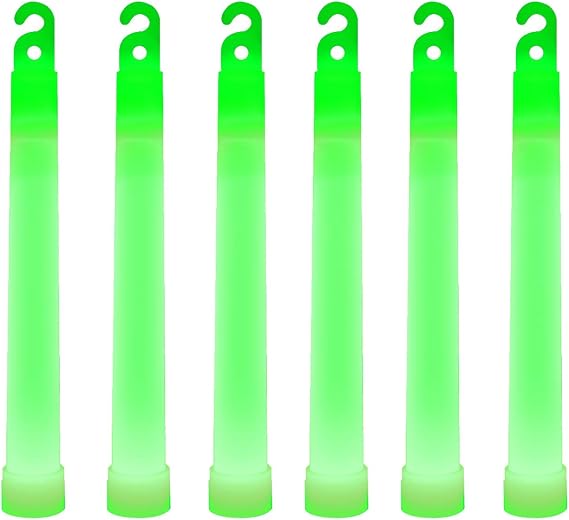 30 Ultra Bright Glow Sticks in Bulk - Multi Use Glowsticks for Parties, Camping, Emergency Light and Survival Kit with 12 Hours Duration