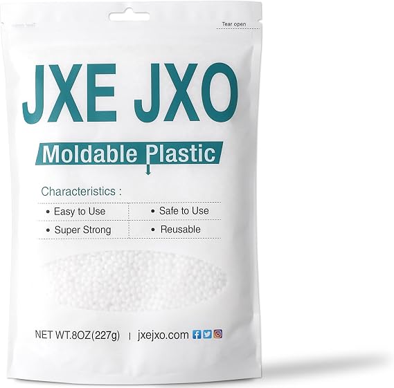 Moldable Plastic Thermoplastic Beads 8OZ