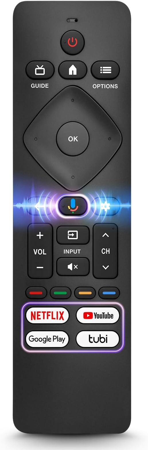 Voice Remote Control for Philips TV Remote Replacement