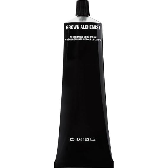 Grown Alchemist Restorative Body Cream with Mandarin and Rosemary Leaf, Moisturizer for Dry Skin, (120ml)