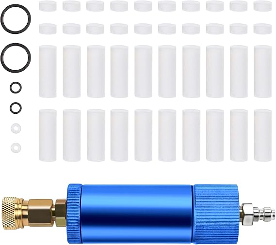 VerRich 30Mpa Blue Air Filter Quick Connect Water-Oil Separator for Pump