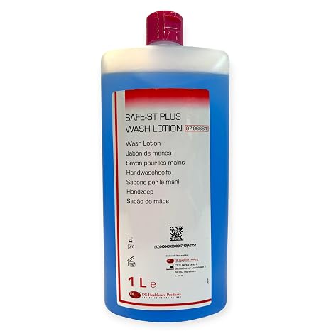 Safe-ST Plus Wash Lotion (1L) Mild and Replenishing Liquid Soap pH Skin Friendly Hand Wash Soap Practical Refill Soap
