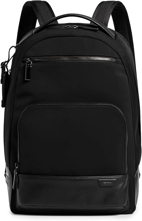 TUMI Men's Warren Backpack, Black, One Size