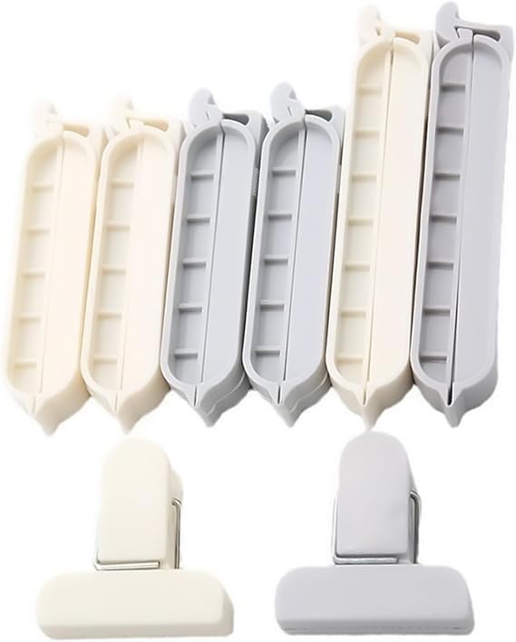 food clips for bags, food packaging clips, food seal clips bread bag clips food clips, 8x bag closure kitchen tools, food bag clips, chip bag clips storage clips, food storage clamps