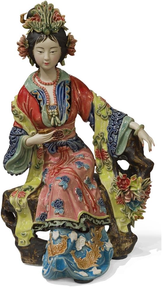Chinese Porcelain Doll, Yang GUI Fei Sitting