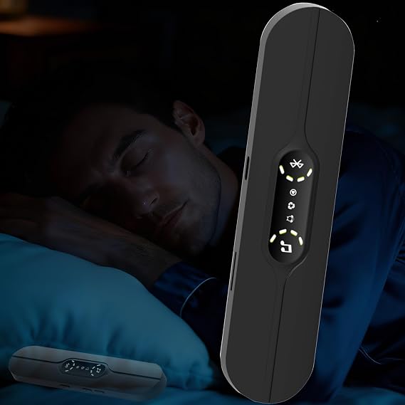 Bluetooth Sleep Pillow Speaker - Bone Conduction, White
