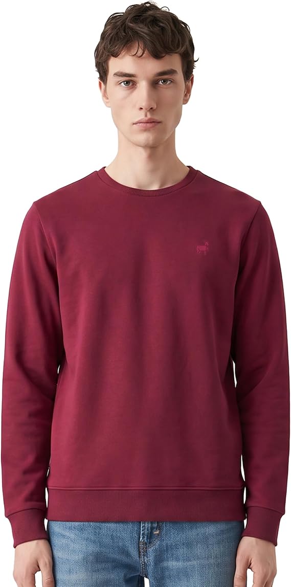 Anthony Jackson Erkek Basic Logo Sweatshirt NOVA
