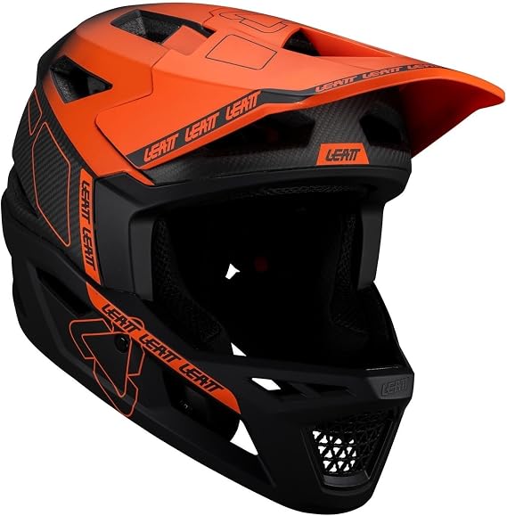Leatt Helmet Mountain Bike Gravity 6.0 Carbon V24 Gold #M 57-58cm