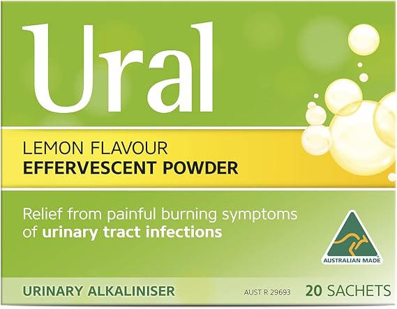 Ural Urinary Alkaliniser Effervescent Powder 28 Sachets