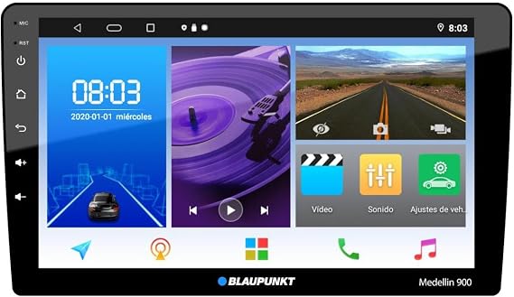 BLAUPUNKT Medellin 900 9 Touchscreen Double-DIN w/Apple CARPLAY & Android AUTO