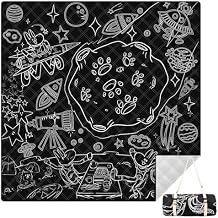 Graffiti Picnic Blanket, 79" x 79" Extra Large Outdoor Picnic Mat, Outdoor Blanket, Beach Blanket, Washable Foldable Portable Blanket for Park Grass/Beach/Camping/Concerts