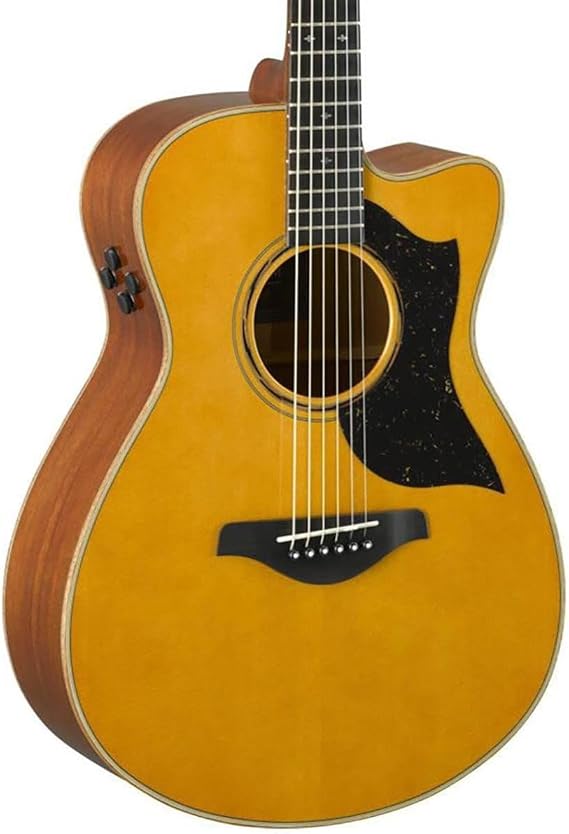 Yamaha AC5M ARE Concert Cutaway Acoustic-electric Guitar - Vintage Natural