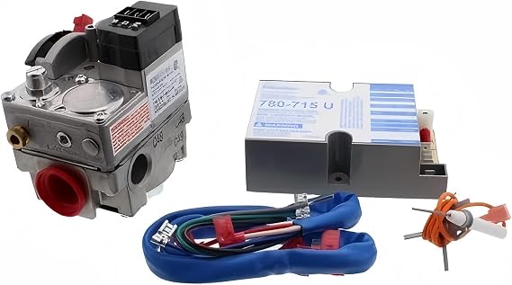 710012 Furnace Gas Valve and Control Board Kit Fits for Robertshaw 710-017 712-017 700017 700032 707012 22070-1 C48 710012 710-017 707-017 710002 710-002 710-007 700-017,Furnace Control Valve Kit