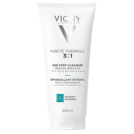 Vichy Purete Thermale One Step Cleanser for Sensitive Skin.