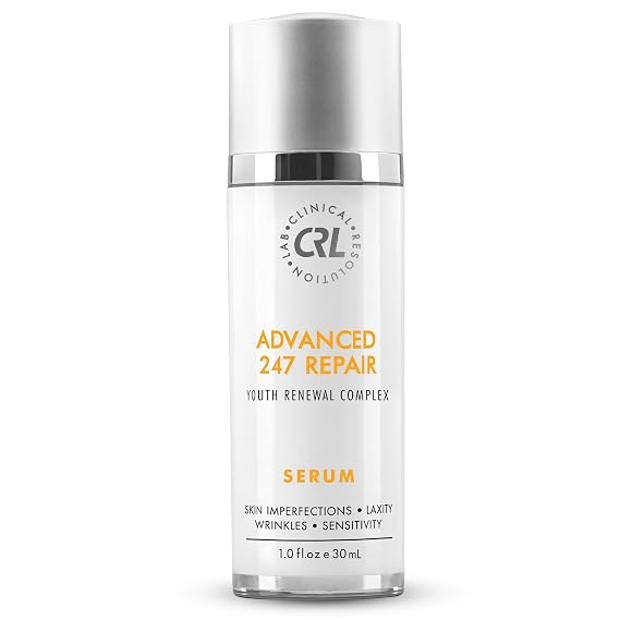 Clinical Resolution Advanced 247 Repair Serum For Help Reduce Wrinkles Heal Red Acne, Dark Spot and Scar Removal(1.0 fl.oz / 30ml)