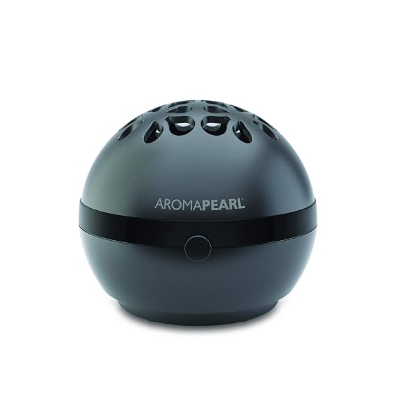 AromaPearl Electric and Battery Operated Personal Aromatherapy Diffuser Great for The Home, Office and for Travel (Black)