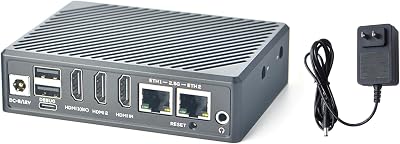 NanoPC-T6 Computer Mini WiFi Router, Rockchip RK3588 Single Board Computer, LPDDR4X 4GB RAM 32GB eMMC 6Tops NPU, Onboard PCle 2.5G Ethernet for Smart Home Office IoT Gateway, Support Debian Ubuntu