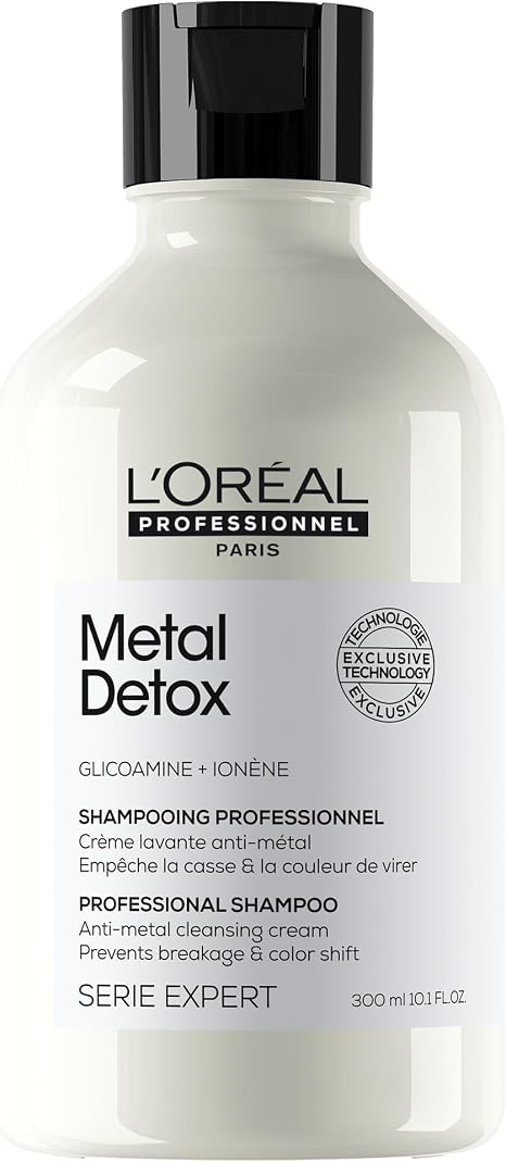 L’Oréal Professionnel Metal Detox Shampoo, for Damaged Hair, 300ml