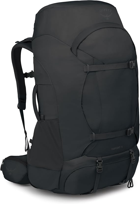 Osprey Farpoint Men's Trek Pack, 70L, Black