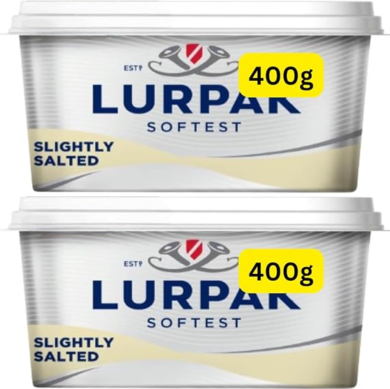 Softest Spreadable Butter 400g Lurpaks (2x400g)