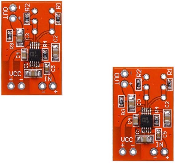 KOOBOOK 2Pcs SSM2167 Microphone Preamplifier Board Preamp COMP Compression Module DC 3V-5V