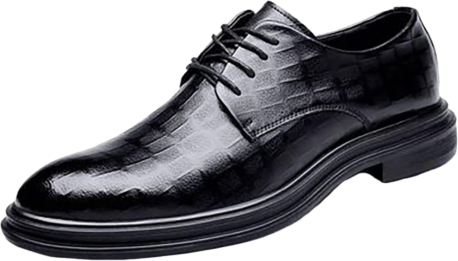 Smart Shoes Men Men's Elevated Business Attire Casual Shoes British Pointed Solid Leather Shoes Shoes for Men Casual Slip on Leather