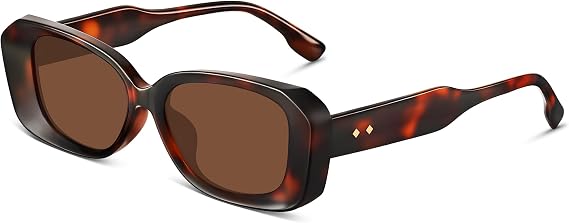Sunglasses for Women Matte Black, Classic Retro Square Frame Womens Sunglasses, Trendy Sun Glasses UV Protection