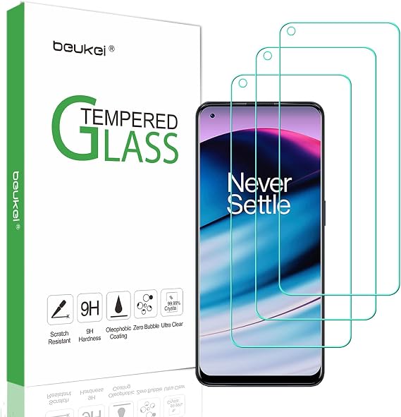 (3 Pack) Compatible for OnePlus Nord N20 5G Screen Protector Tempered Glass,Touch Sensitive,Case Friendly, 9H Hardness