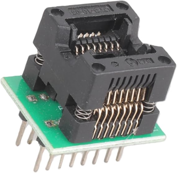 Compact Programming Sheet SOP16 to DIP16 IC Socket Programmer Adapter for Microcontroller and Memory Chip IC Socket Programmer
