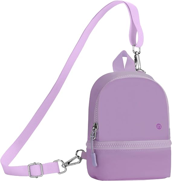 Babysun Mini Backpack Keychain Wristlet Pouch Small Change Coin Purse Cute Zipper Wallet With 3 RFID Card Slots For Women/Men Airpods Cosmetics