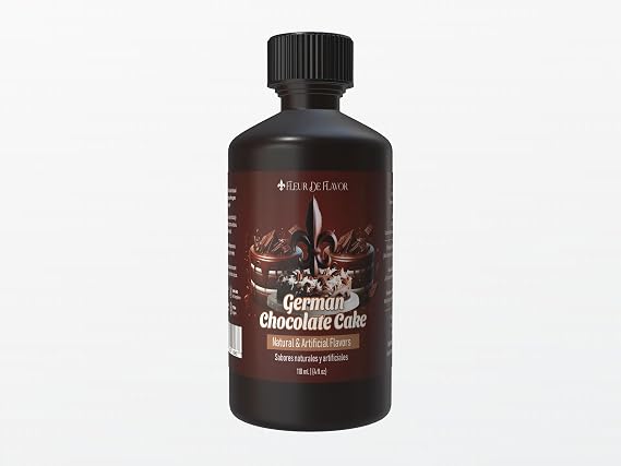 Fleur De Flavor German Chocolate Cake Emulsion Chocolate & Coconut Flavor (4 oz)