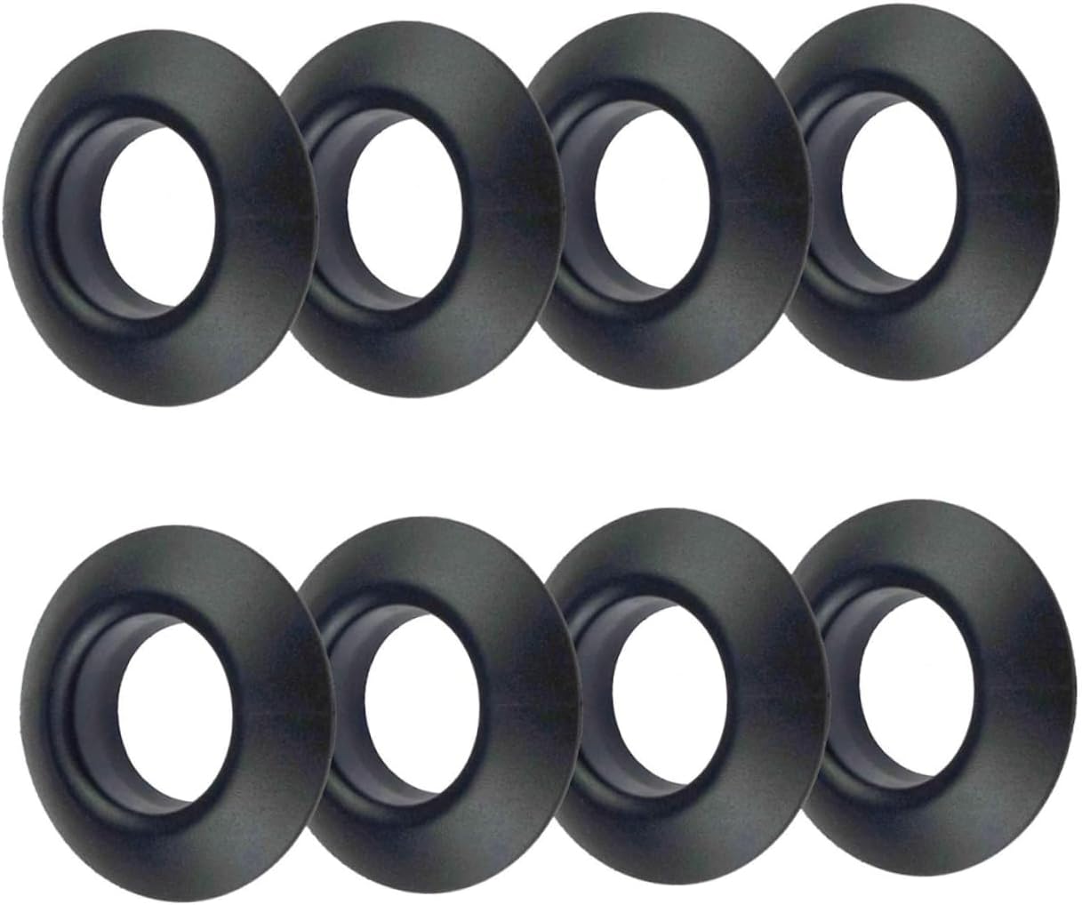 8pcs Black Drip Essential Kayak Accessories for Canoes and Boats Lightweight and Easy to Install Water Barrier for Safe Kayaking