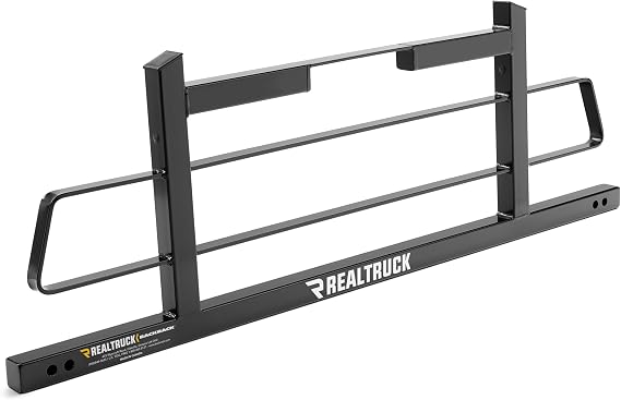 RealTruck BACKRACK Original Shortened Frame Only | Black, No Drill | 15024 | Fits 2007-2018 Chevrolet/GMC Silverado/Sierra 1500; 2007-2019 Silverado/Sierra 2500/3500 HD; 2004-2025 Ford F-150 & Others