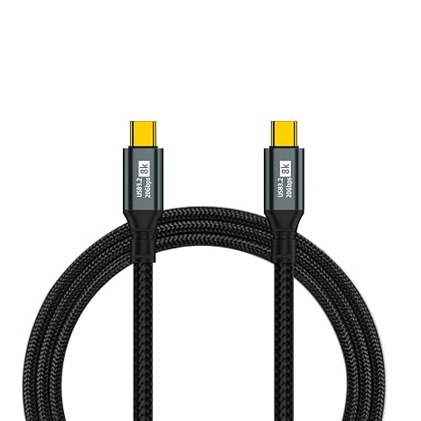 PD 100W USB C to USB C Cable USB 3.2 Type-C Gen2 20Gbps 8K so60Hz Video Data Cable for PC Laptop MacBook Samsung S24 S23 S22/Note
