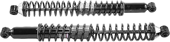 DRiV Monroe Suspension Shock Absorber and Coil Spring Assembly - 58640 - Heavy-Duty Coil Springs - Reduces Sag & Helps Maintain Vehicle Control - Smooth Ride Control - For Dodge Ram 1500 - Pack of 2